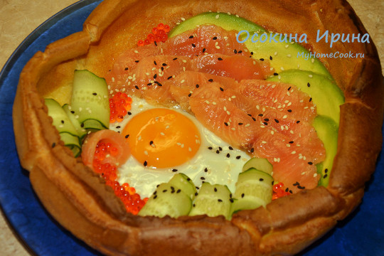 Голландские блины с начинкой