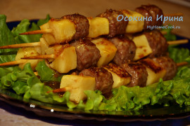 Шашлычки из чевапчичей