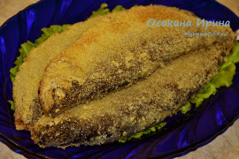Жареный в манке сырок