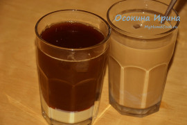 Ледяной кофе со сгущёнкой