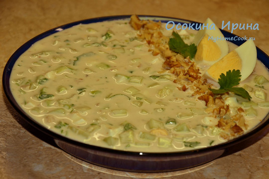 Холодник на мацони - 3