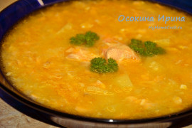 Рыбный суп с манкой