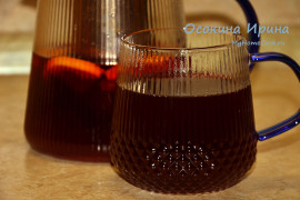Чай с черноплодной рябиной