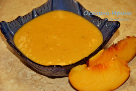 Персиковый соус